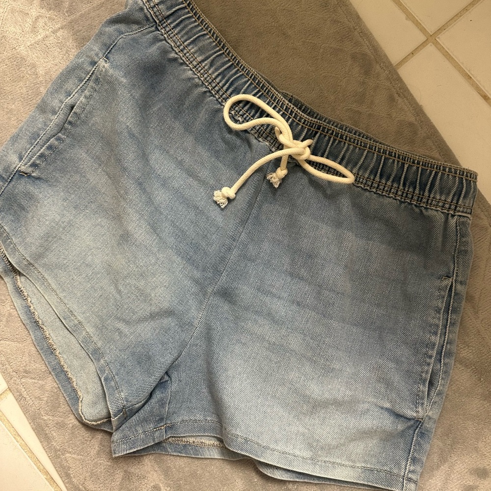 Denim Blue Women's Shorts